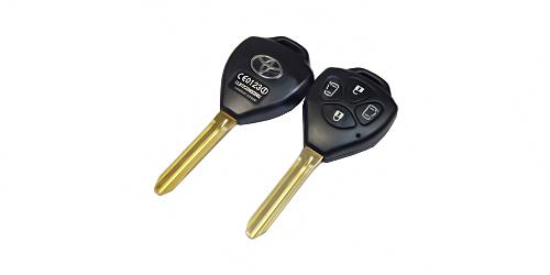 TOYOTA TOYO15P TOY43 корпус ключа 4 кнопки (М-209)