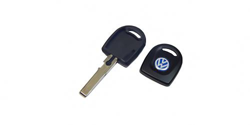 Volkswagen Audi  HU66P заготовка ключа с местом под чип